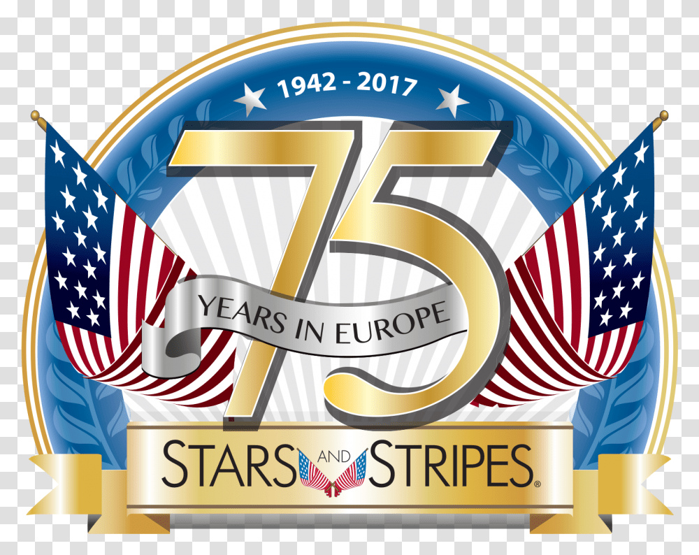 Stars And Stripes Stars And Stripes Europe, Text, Symbol, Coin, Money Transparent Png