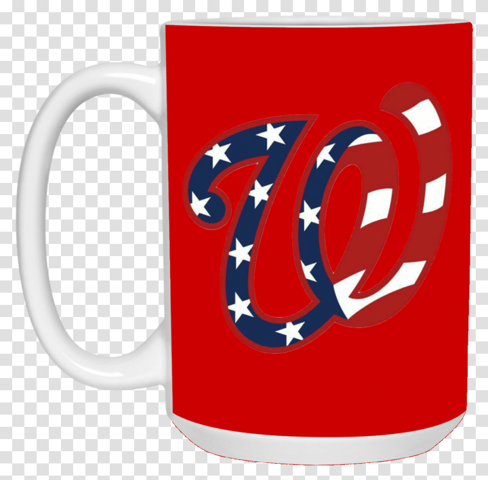 Stars And Stripes W Logo 15 Oz Mug, Coffee Cup, Latte, Beverage, Drink Transparent Png