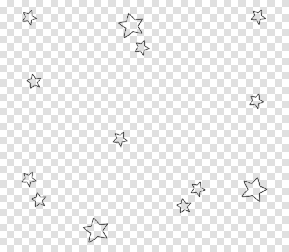 Stars Black Galaxy Estrellas Stars, Star Symbol, Number Transparent Png