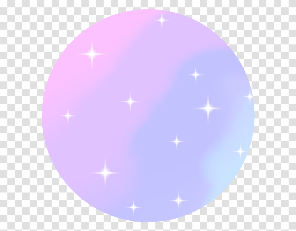 Stars Circle Kawaii Pastel Galaxy Background, Balloon, Sphere Transparent Png