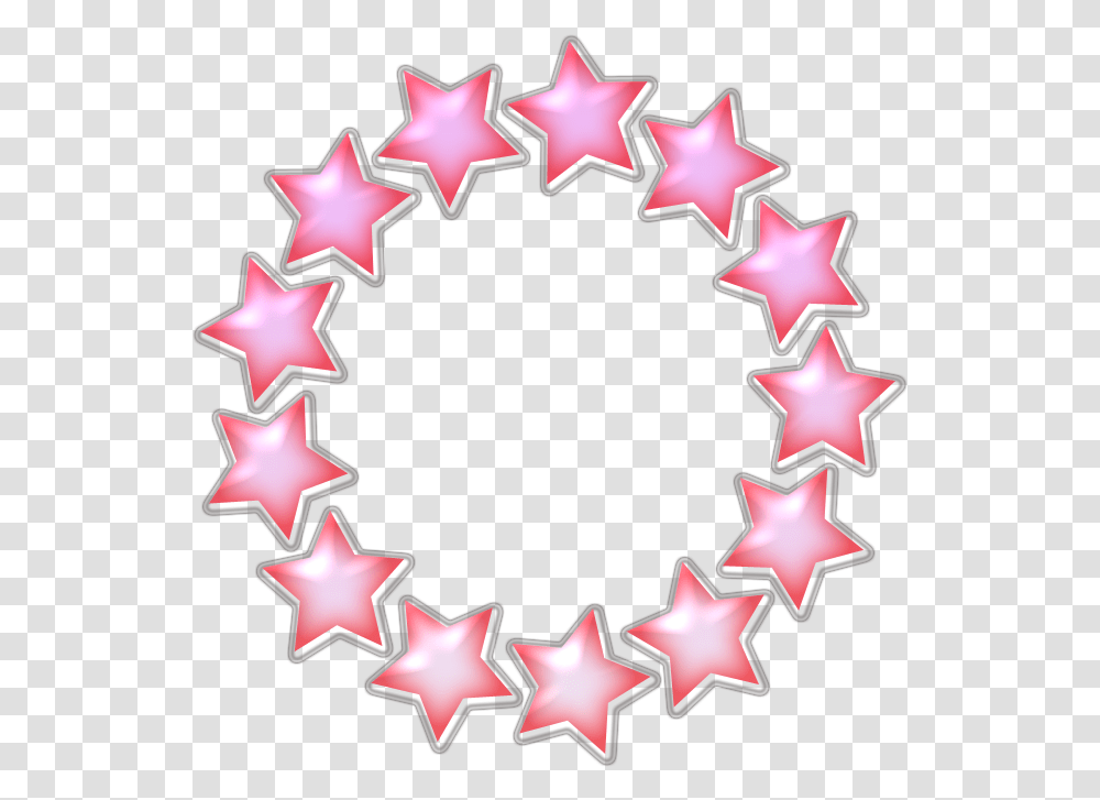 Stars Circle, Star Symbol, Cross Transparent Png