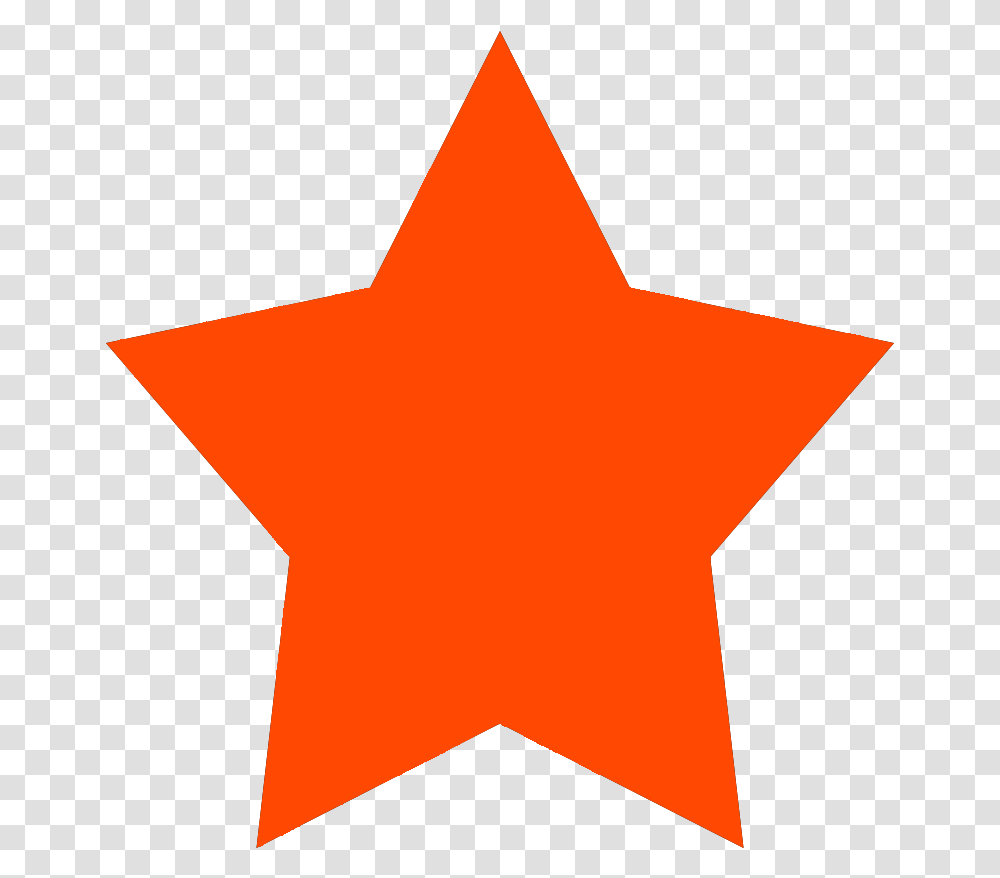 Stars Clipart Orange Orange Star, Star Symbol Transparent Png