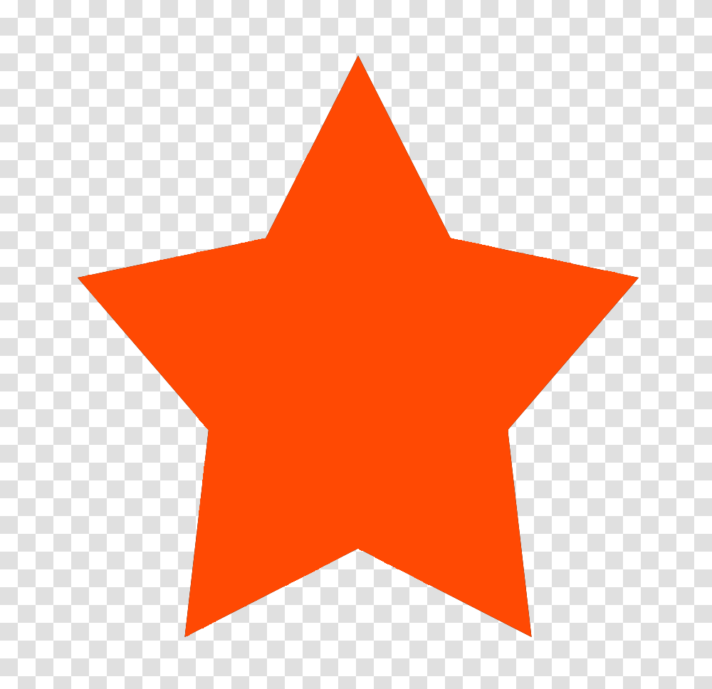 Stars Clipart Orange, Star Symbol Transparent Png