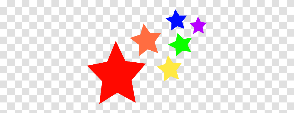 Stars Colors Rainbow Colorful Beautiful Pride Star Paper Cutter, Star Symbol Transparent Png