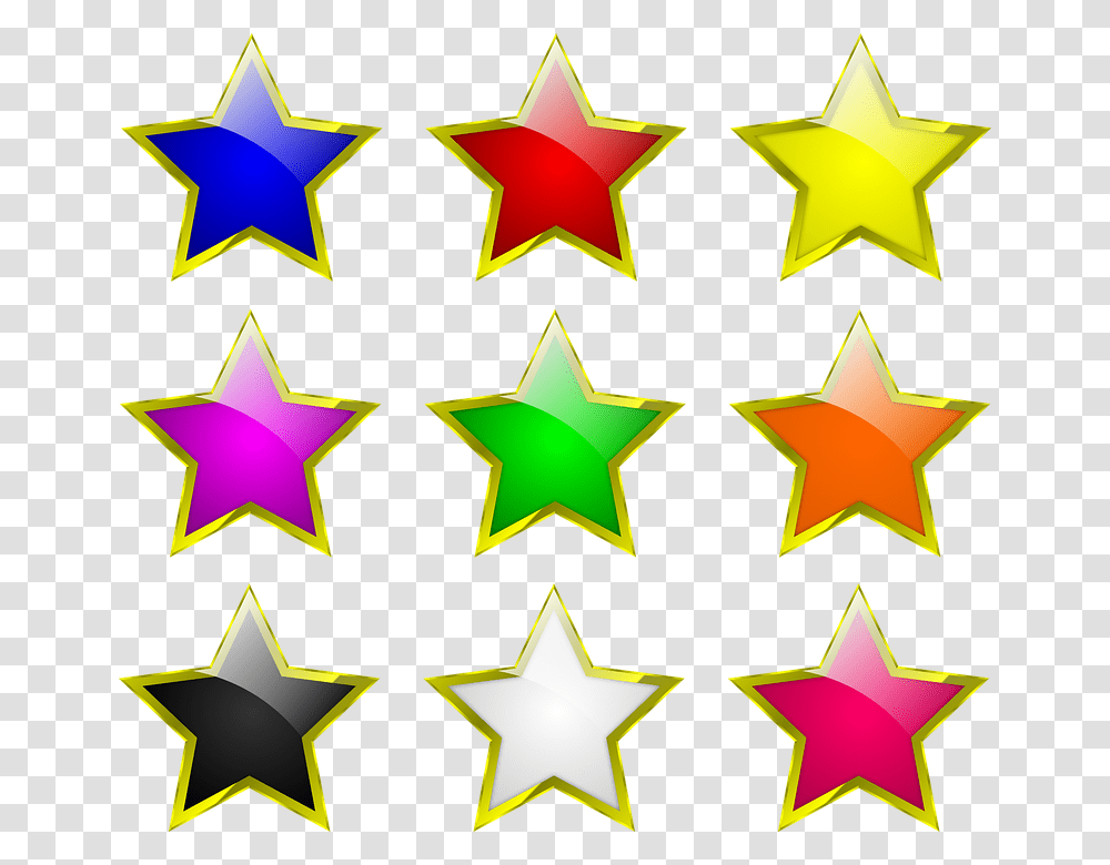 Stars Colours, Lighting, Star Symbol, Stage Transparent Png