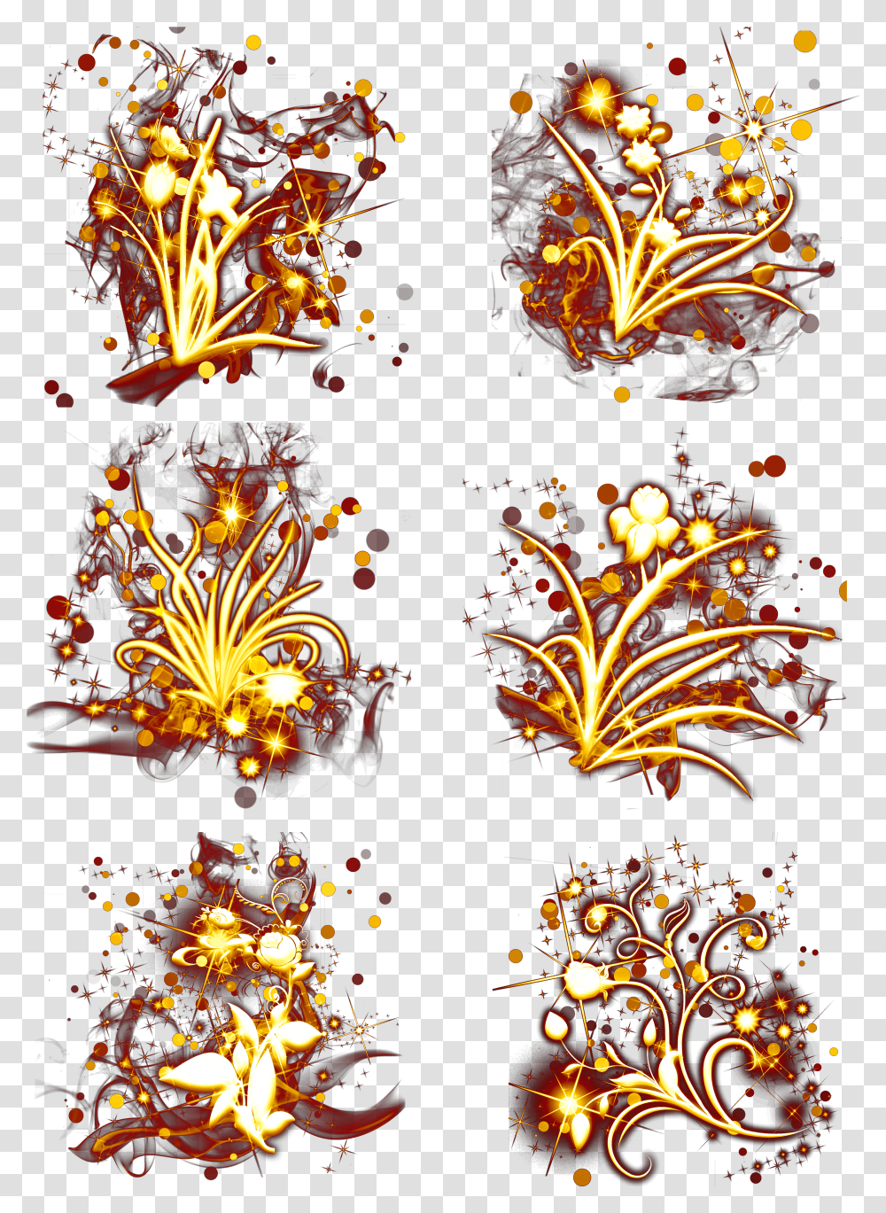 Stars Flower Stars Transparent Png