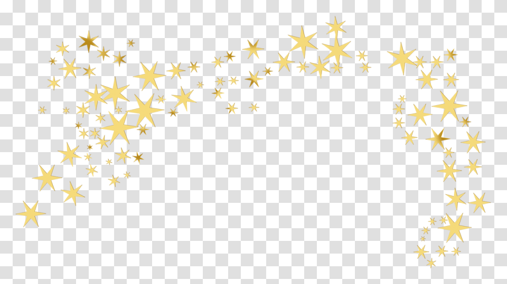 Stars Gold Stars, Star Symbol, Cross, Number Transparent Png