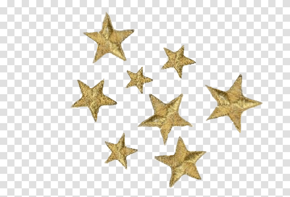 Stars Golden Aestheticstars Aesthetic Pngsticker Gold Star Sticker, Star Symbol Transparent Png