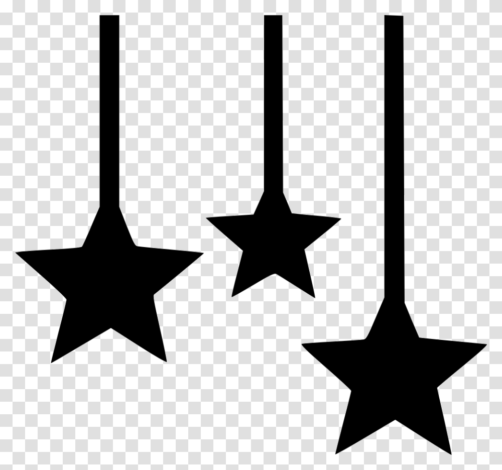 Stars Icon Hanging Stars Svg Free, Shovel, Tool, Star Symbol Transparent Png