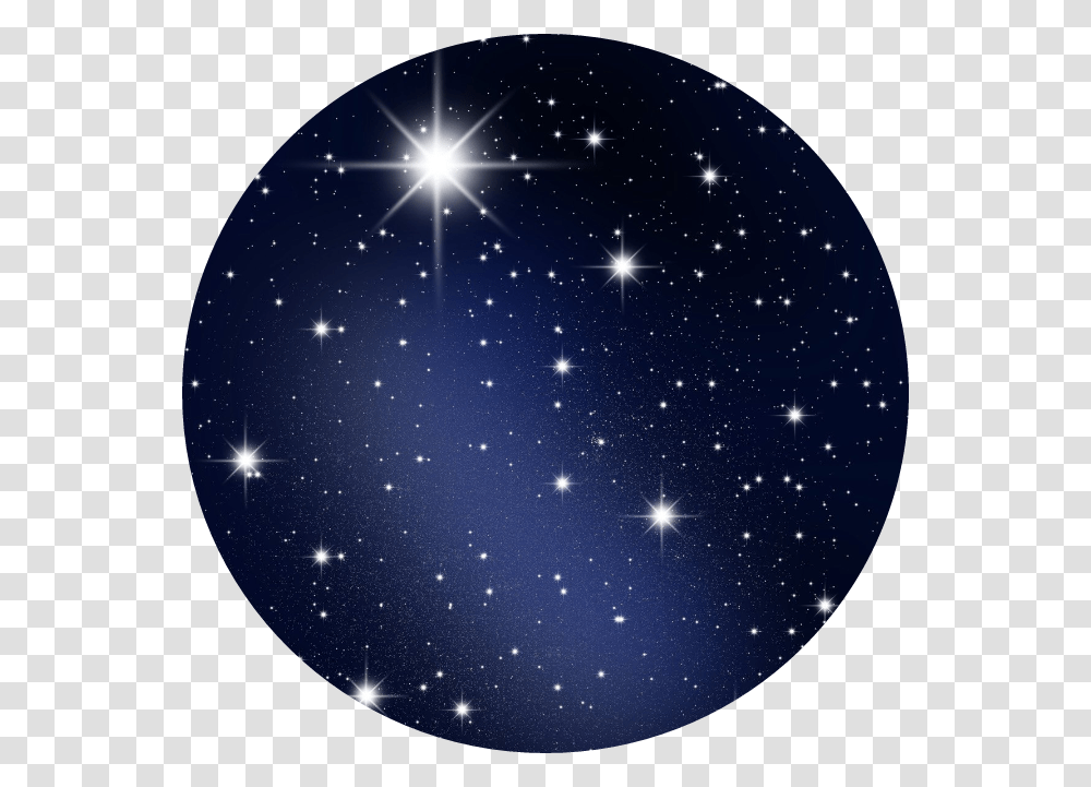 Stars In Sky Clipart Aesthetic Dark Blue, Flare, Light, Nature, Outdoors Transparent Png