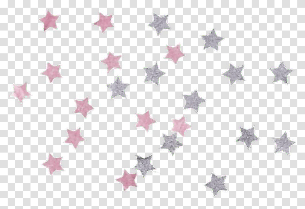Stars Pink Tumblr Sweet Rainbow Holographic Glitter Star Glitter, Paper, Confetti, Star Symbol Transparent Png