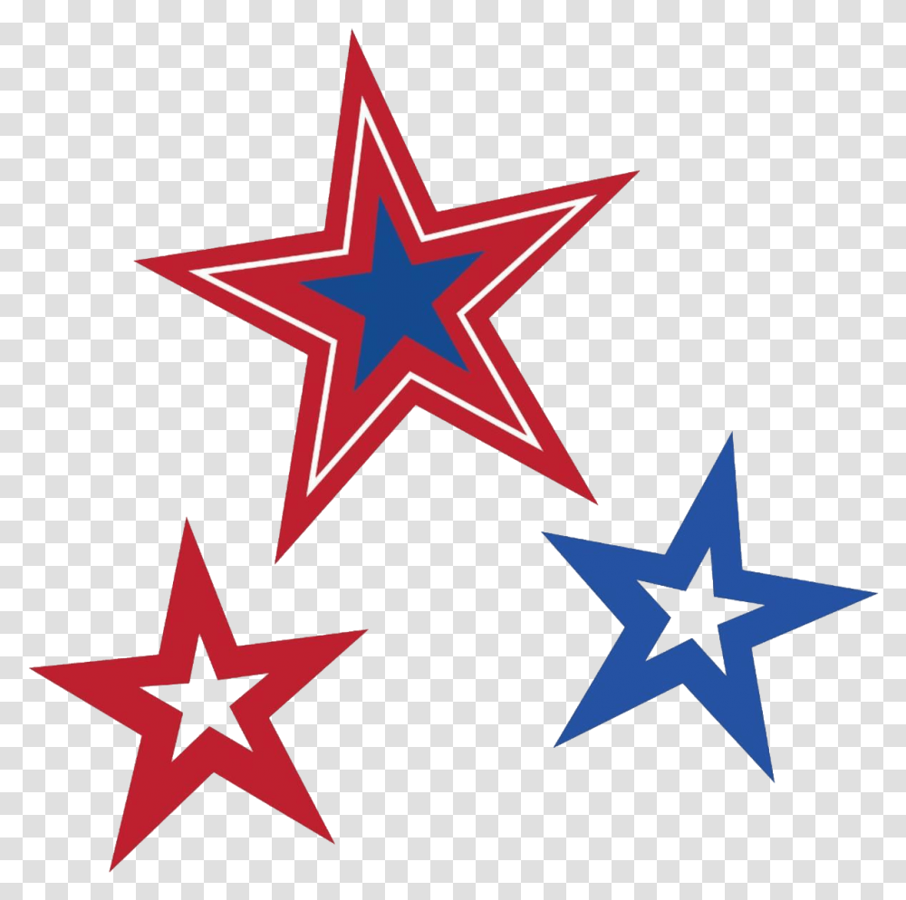 Stars Red And Blue Stars, Cross, Symbol, Star Symbol Transparent Png