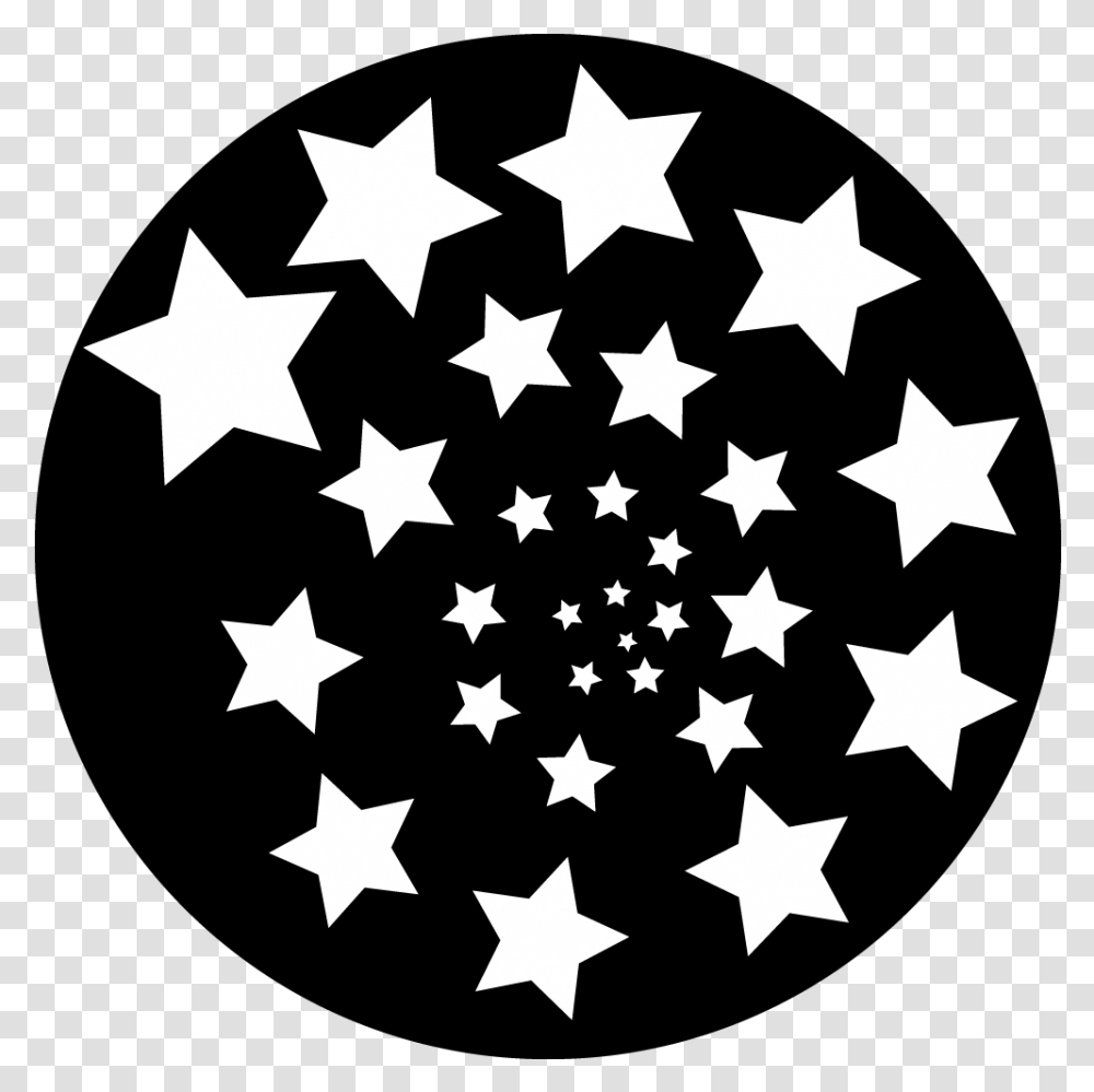 Stars Spiral Gobo Spiral, Symbol, Star Symbol, Rug Transparent Png