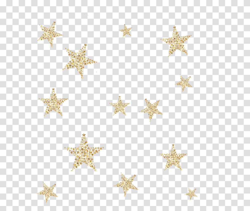 Stars Star Glitter Gold Golden Yellow Space Glitter Gold Stars Transparent Png