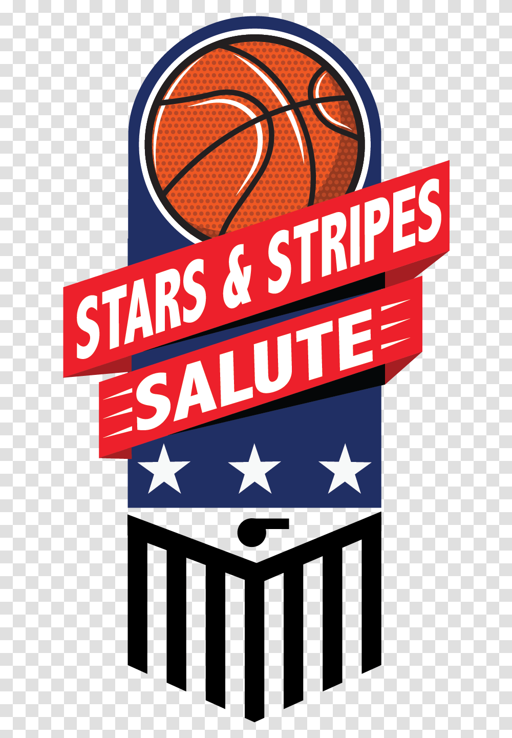 Stars & Stripes Salute Iaabo Board 23 Shoot Basketball, Advertisement, Poster, Label, Text Transparent Png