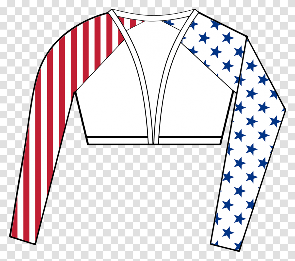 Stars & Stripes Sleeves 2 Go And, Clothing, Apparel, Sweater, Tent Transparent Png