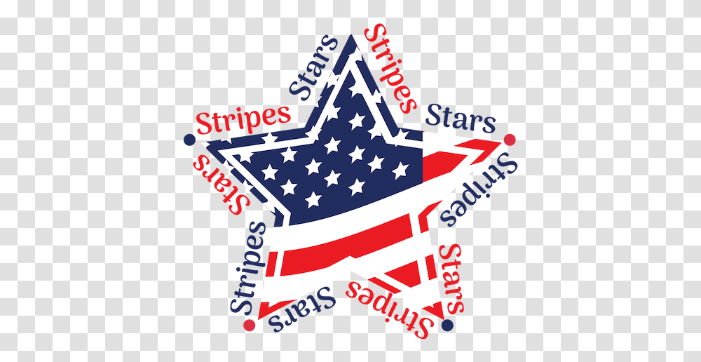 Stars & Stripes Under The Sun Sales Clip Art, Symbol, Star Symbol Transparent Png