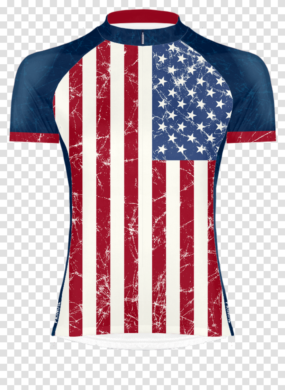 Stars & Stripes Women's Sport Cut Cycling Jersey And, Flag, Symbol, Clothing, Apparel Transparent Png