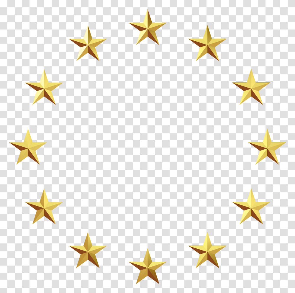 Stars Vector European Background Gold Star, Star Symbol, Poster, Advertisement Transparent Png