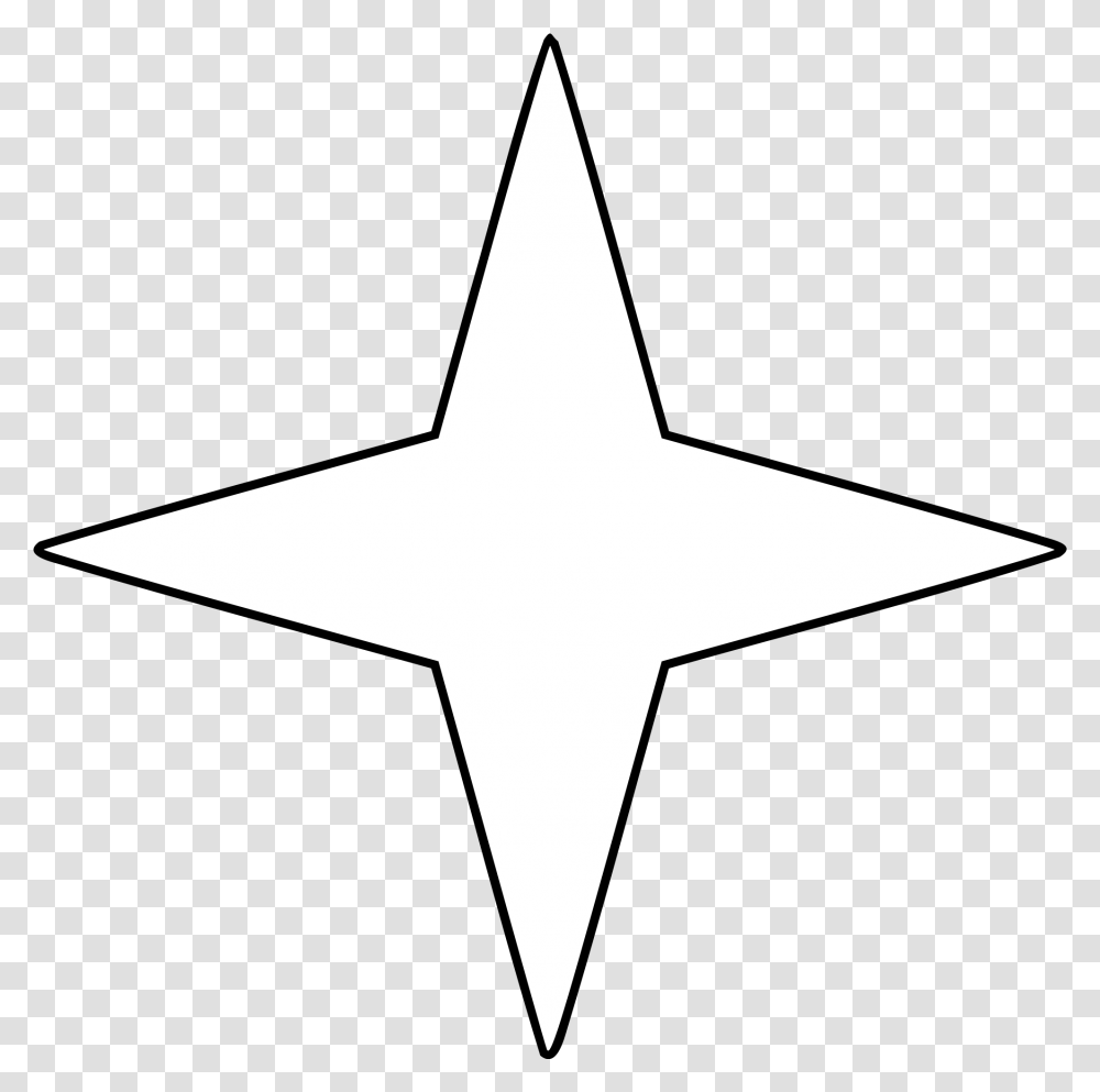 Stars Vector Picture Four Point Star, Cross, Symbol, Star Symbol Transparent Png