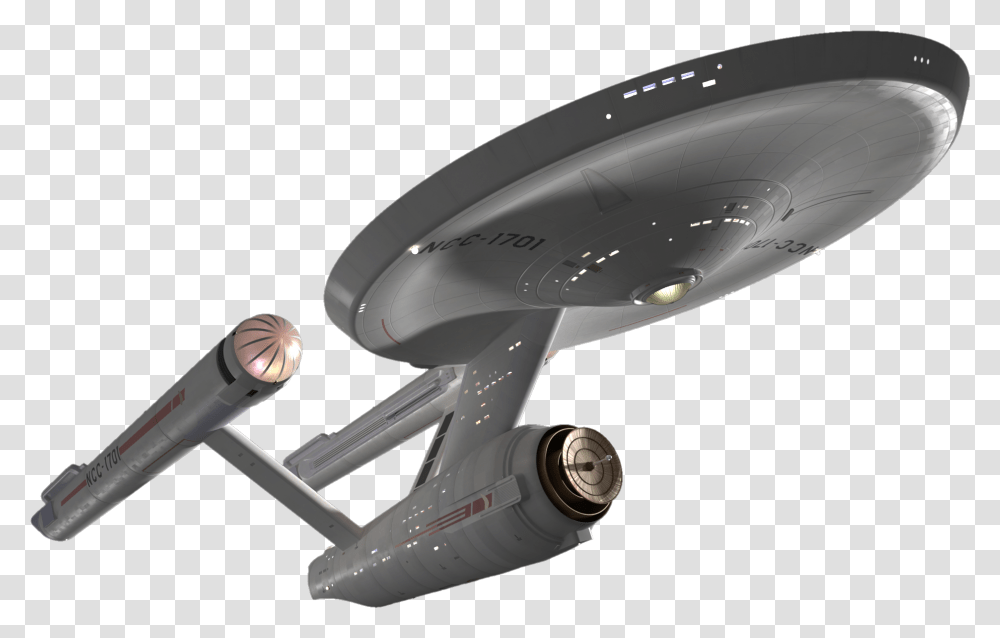 Starship Id Star Trek Uss Enterprise, Aircraft, Vehicle, Transportation, Airplane Transparent Png