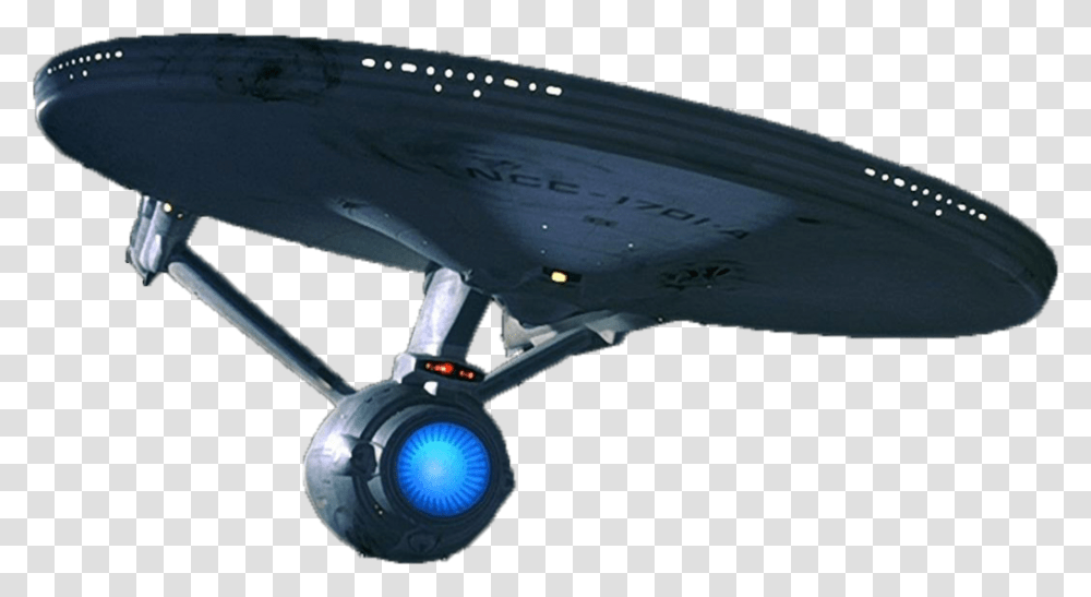 Starship Uss Enterprise Star Trek, Lighting, Airplane, Aircraft, Vehicle Transparent Png