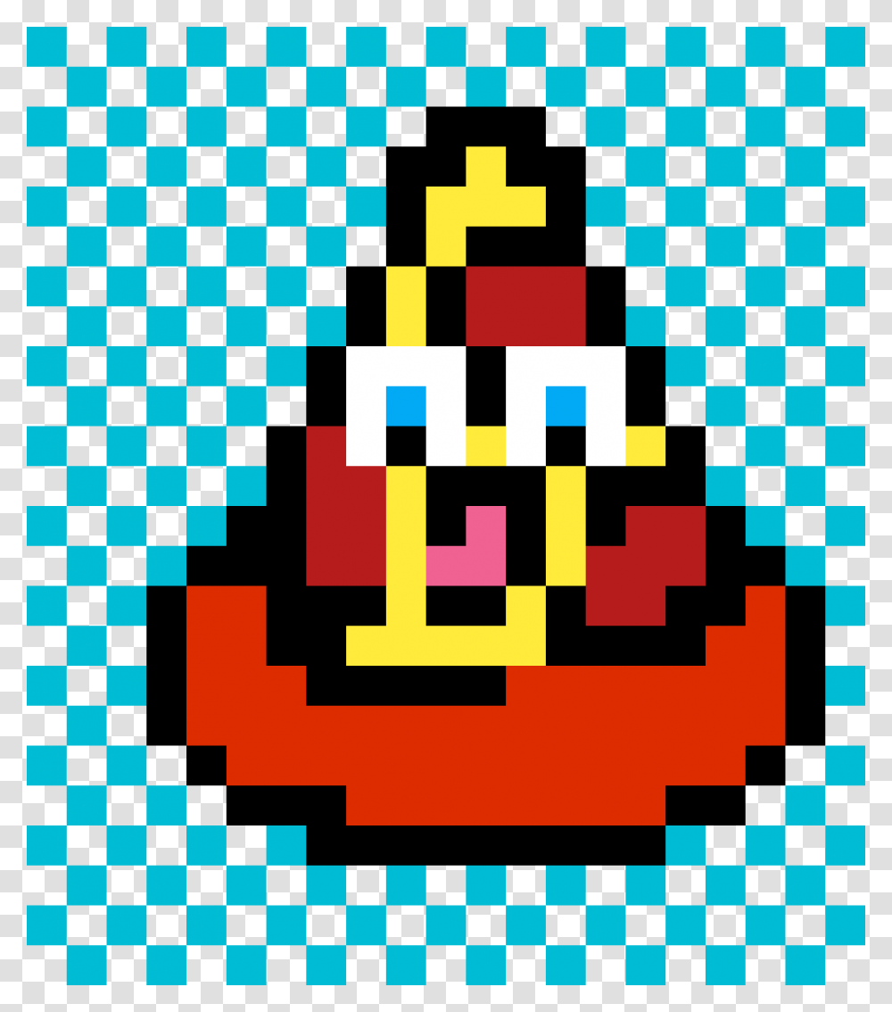 Start Button, Rug, Pac Man, Super Mario Transparent Png