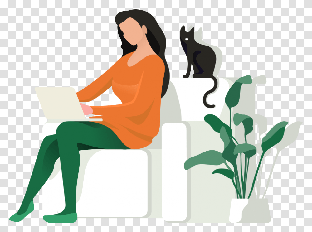Start Your Own Business From Home, Sitting, Person, Human, People Transparent Png