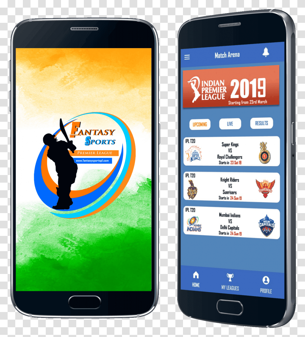 Start Your Own Fantasy Cricket Business Fantasy Sports App Development Company, Mobile Phone, Electronics, Cell Phone, Iphone Transparent Png