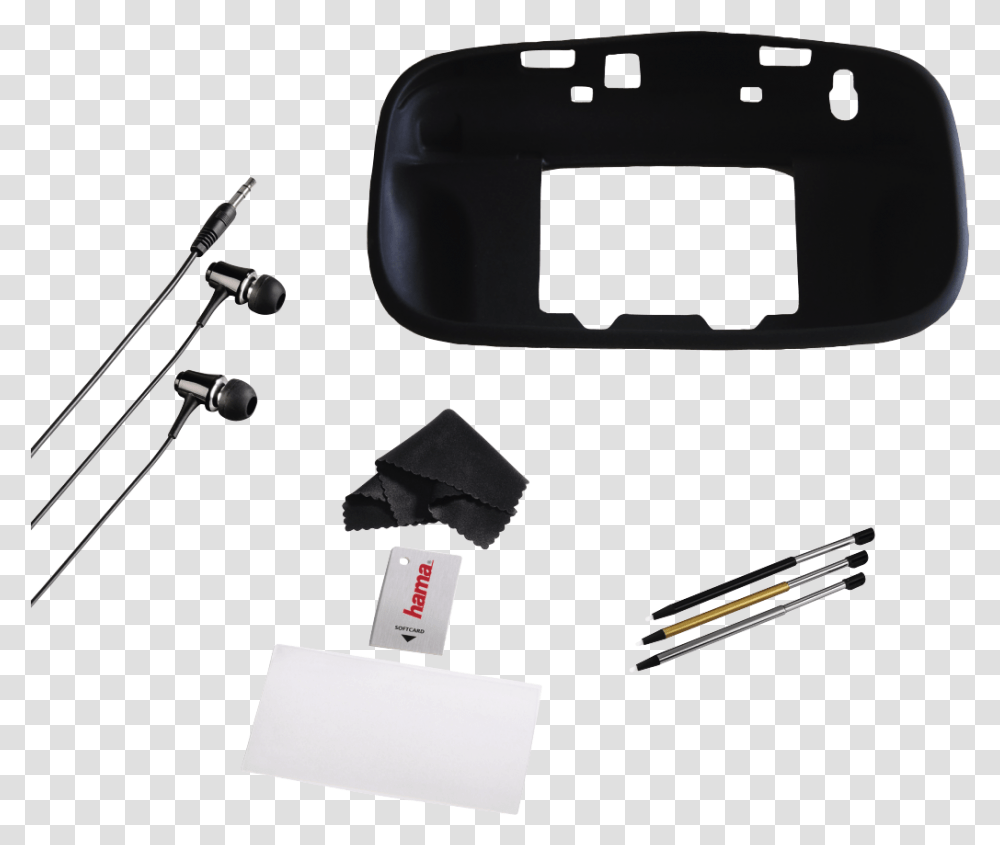 Starter Kit For Nintendo Wii U Rear View Mirror, Electronics, Bumper, Vehicle, Transportation Transparent Png