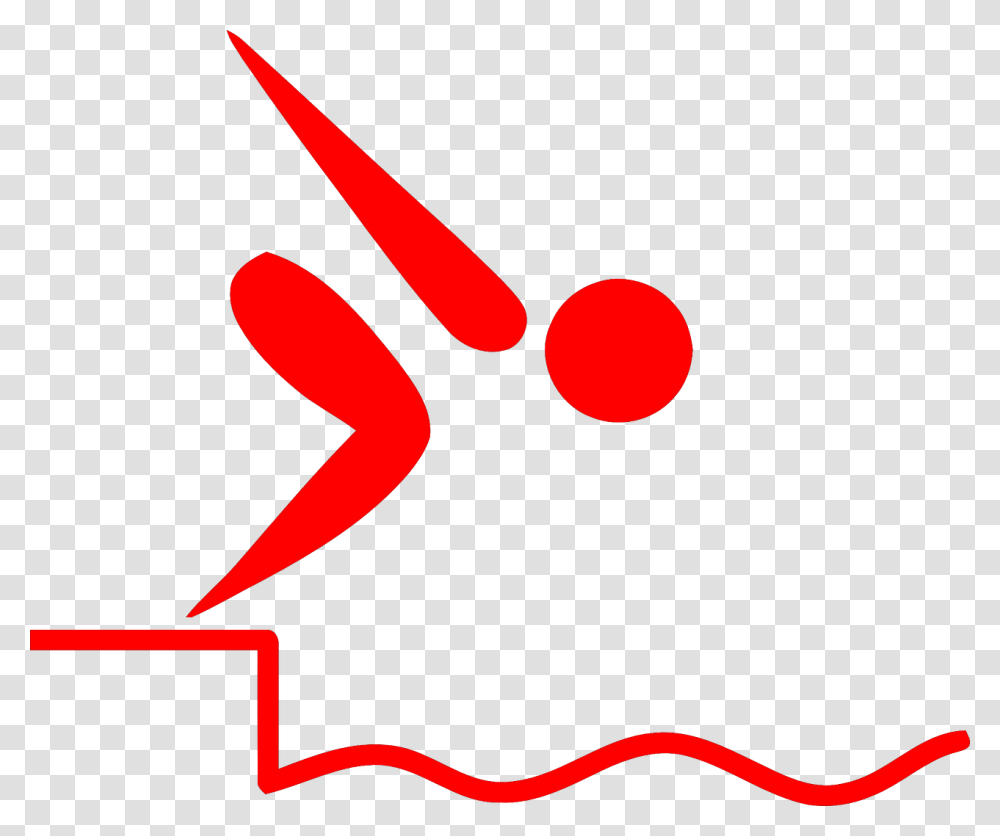 Starting Block Swimming Start Jump Olympic Sports Swimming Pictogram, Logo, Trademark Transparent Png