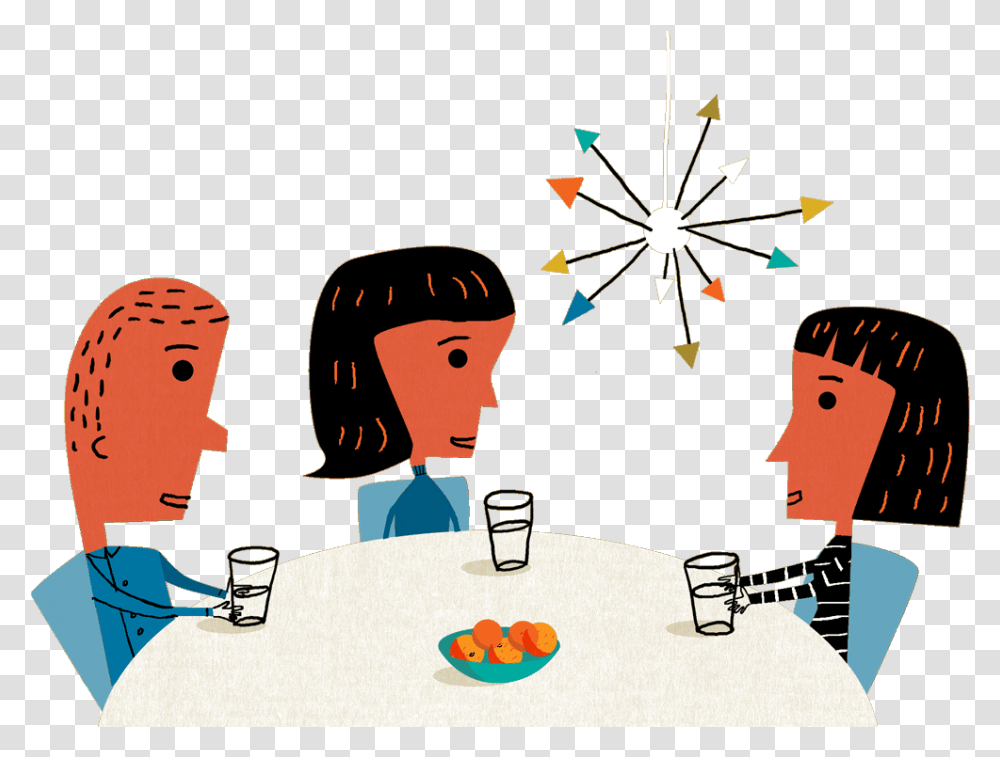 Starting The Conversation, Drawing, Outdoors, Cushion Transparent Png
