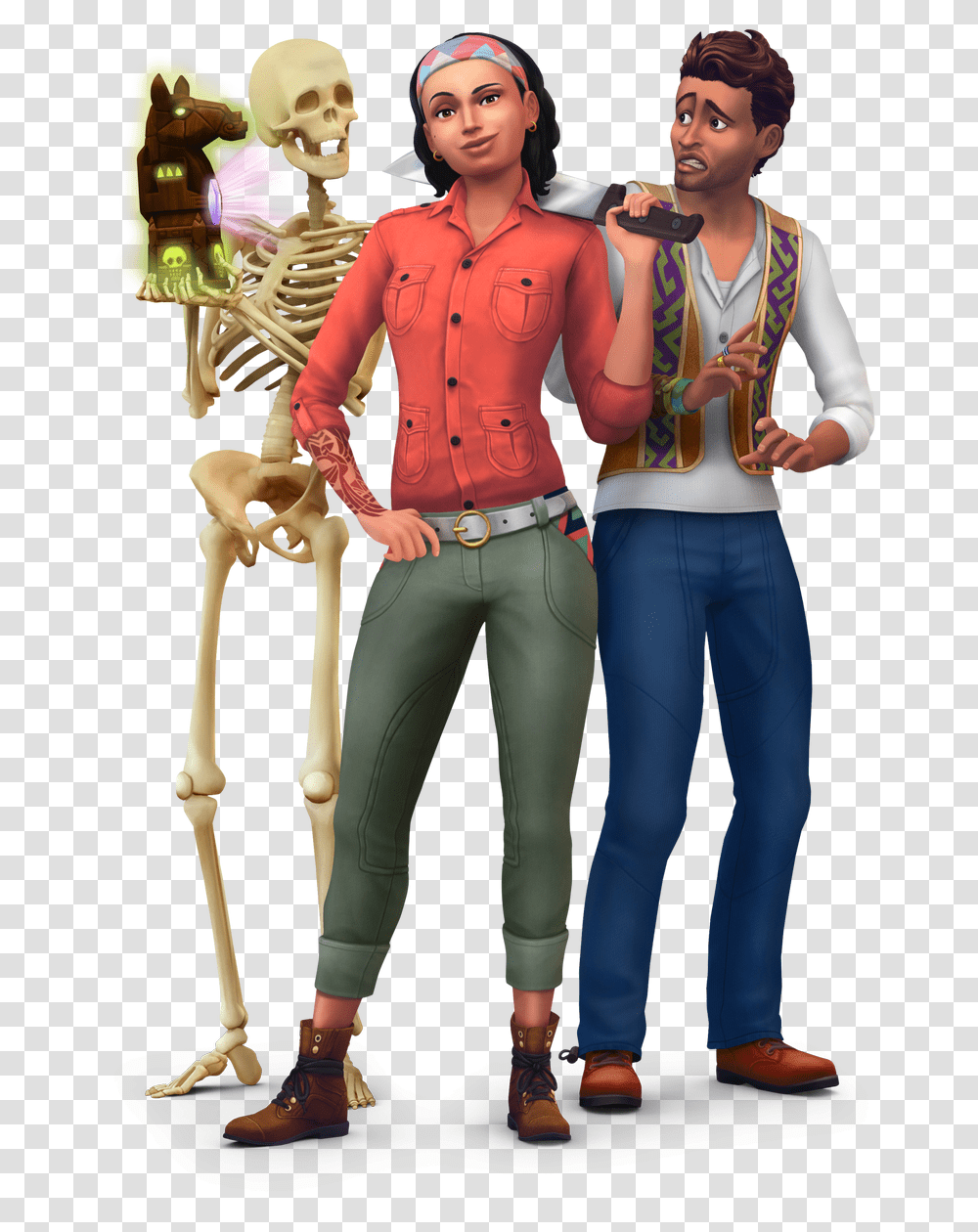 Starting With The Cas Review For The Sims 4 Jungle Sims 4 Jungle Adventure, Person, People, Pants Transparent Png