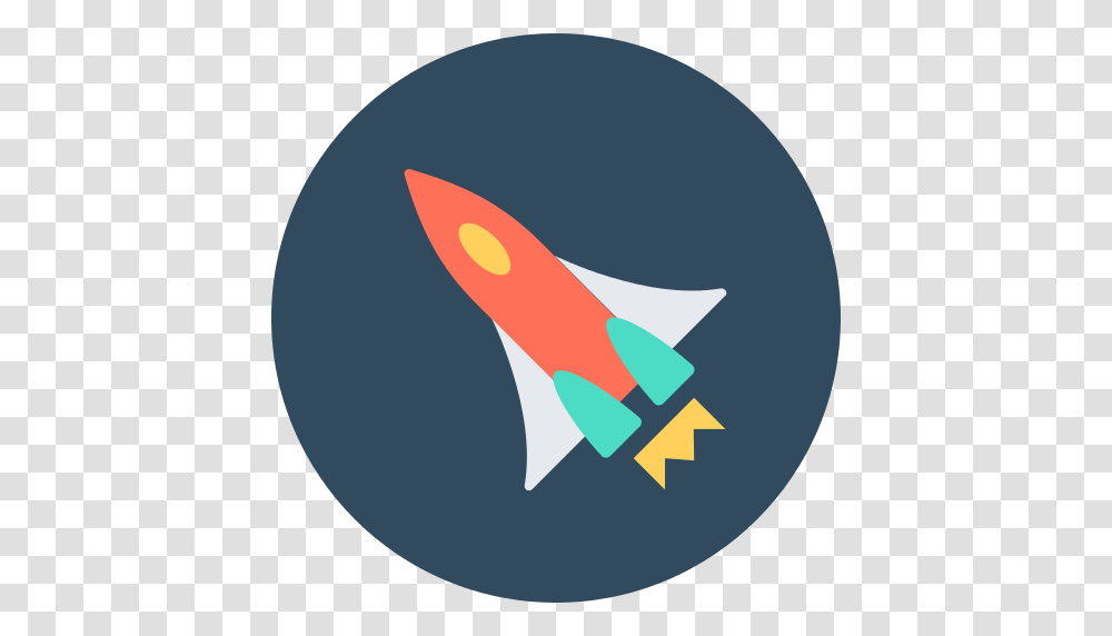 Startup Rocket Icon, Weapon, Weaponry, Ammunition Transparent Png