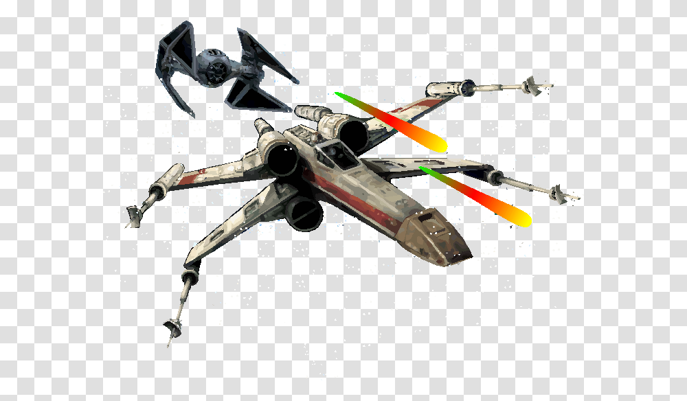 Starwars X Wing Fighter Star Wars Fighter, Aircraft, Vehicle, Transportation, Helicopter Transparent Png