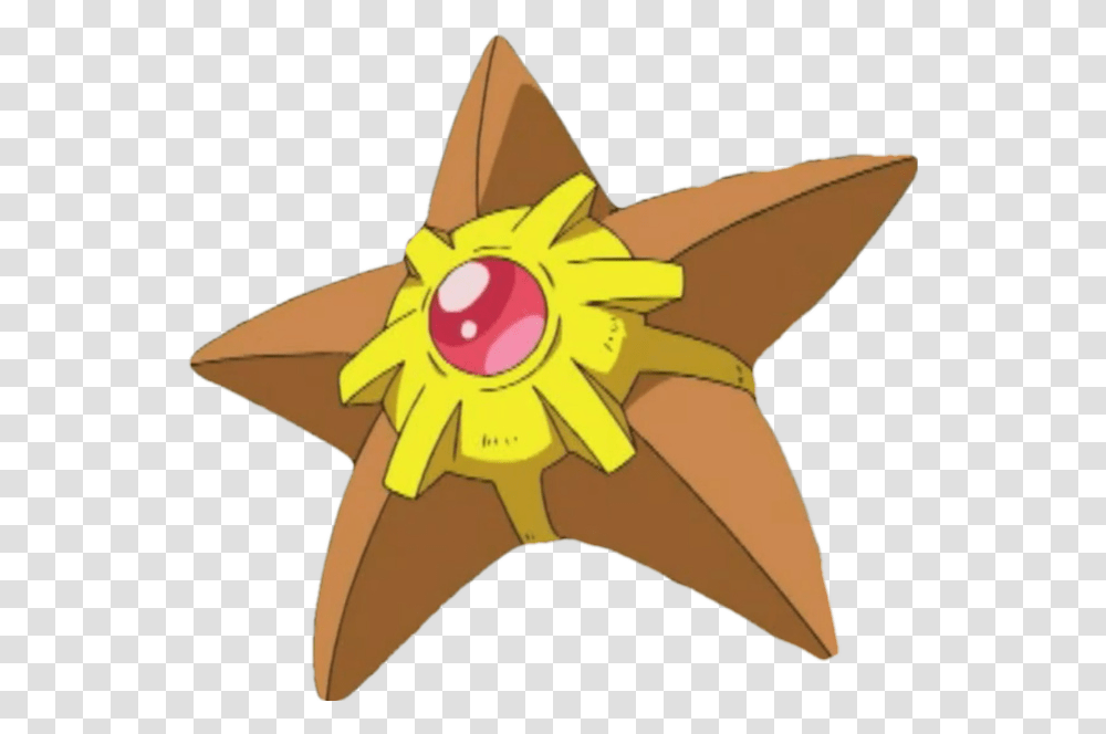 Staryu Anime Official Vector By Pkanimelover Staryu Hd, Star Symbol, Axe, Tool Transparent Png