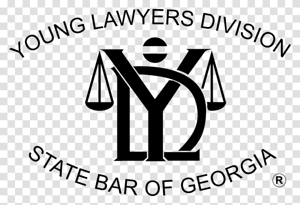 State Bar Of Georgia Young Lawyers Division Georgia, Label, Logo Transparent Png