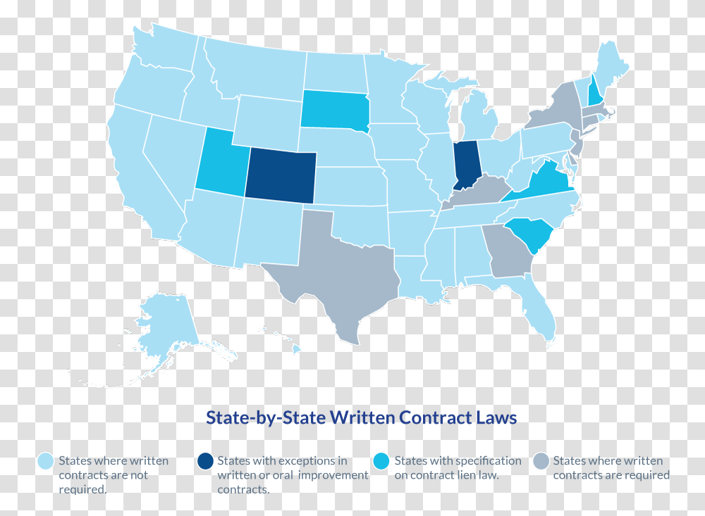 State By State Written Contract Laws Map John F. Kennedy Library, Diagram, Atlas, Plot, Poster Transparent Png