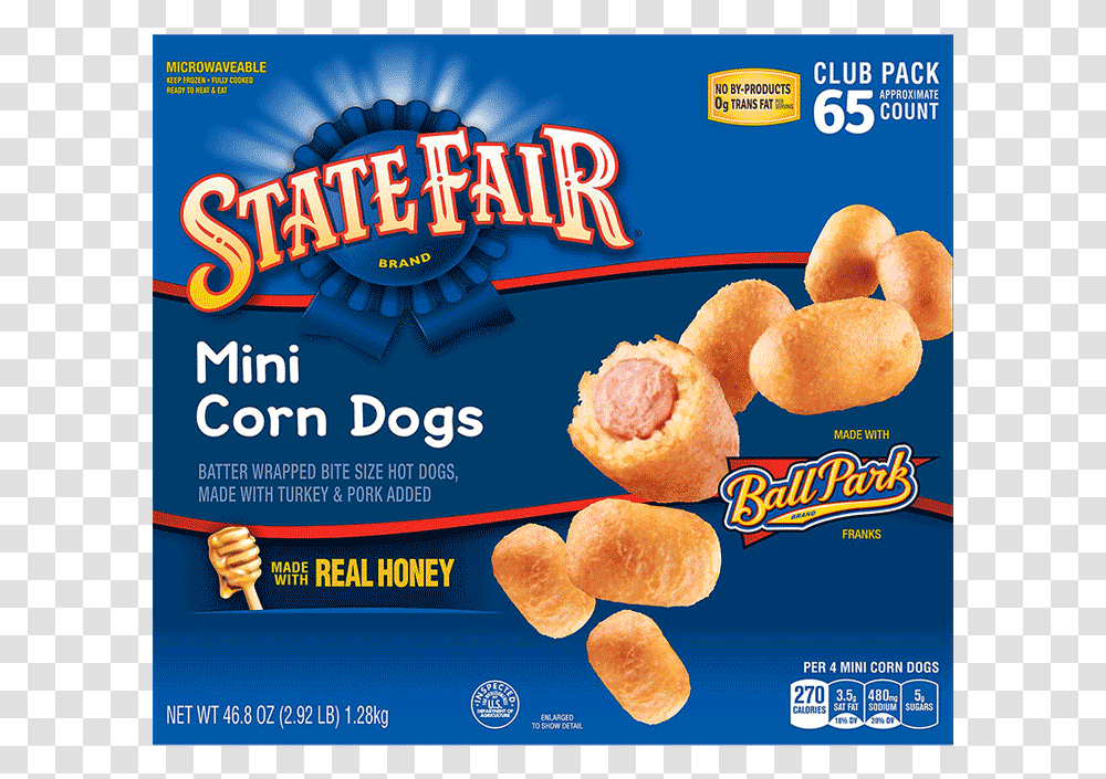State Fair Corn Dogs, Nuggets, Fried Chicken, Food, Flyer Transparent Png