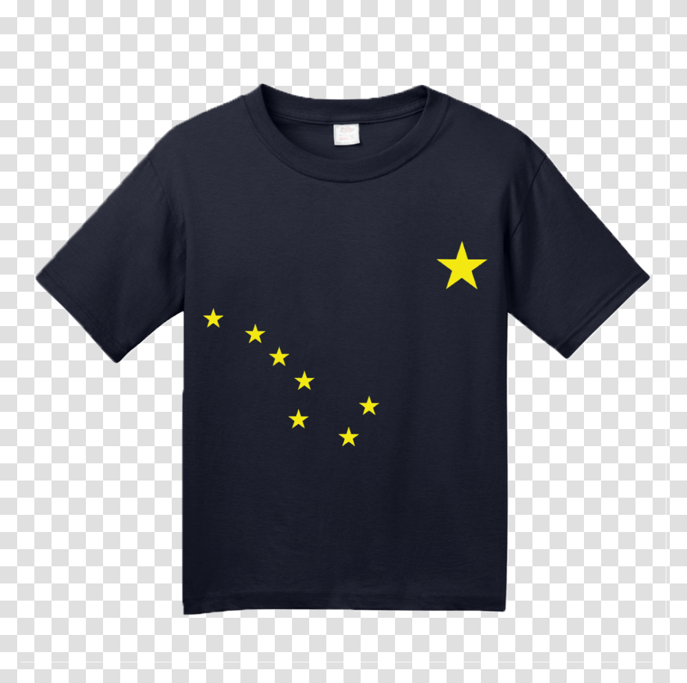 State Flag Of Alaska, Apparel, T-Shirt, Sleeve Transparent Png