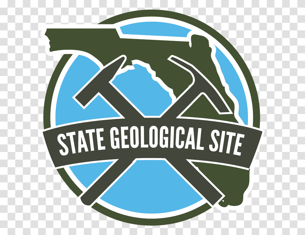 State Geological Site Logo Geological Logo, Recycling Symbol, Planetarium, Building Transparent Png