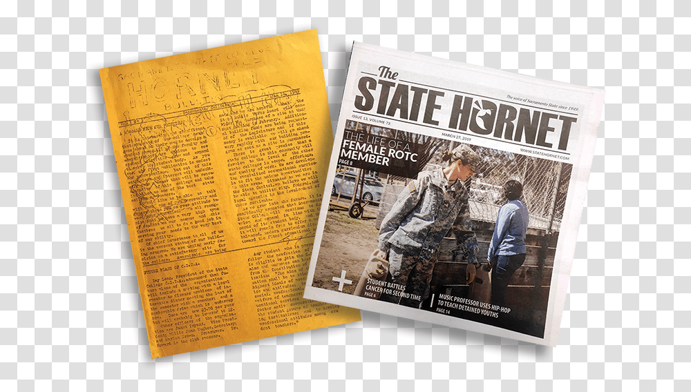 State Hornet Magazine, Book, Person, Human Transparent Png