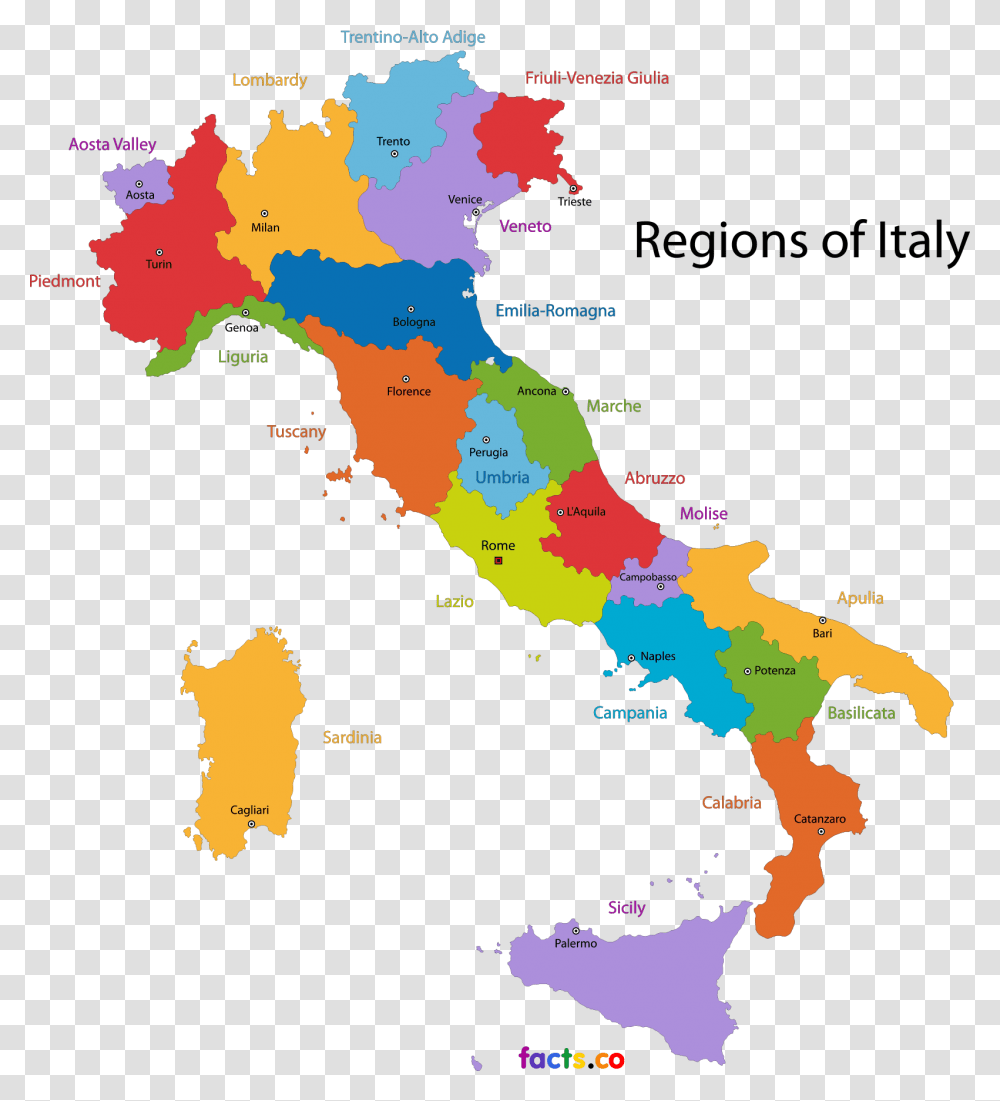 State Map Of Italy, Plot, Diagram, Atlas, Poster Transparent Png