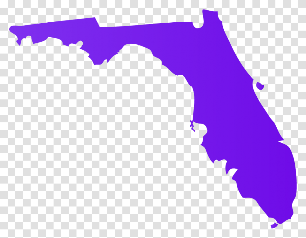 State Of Florida Florida Flag Inside State, Hand, Person, Outdoors, Coast Transparent Png