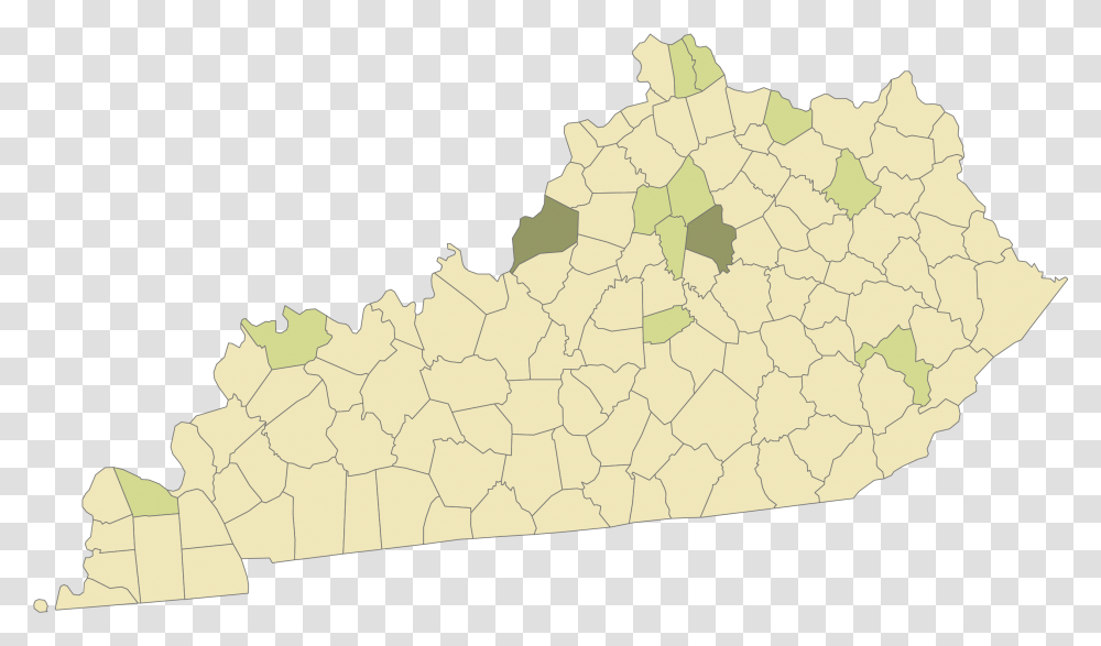 State Of Kentucky Decal, Map, Diagram, Plot, Atlas Transparent Png