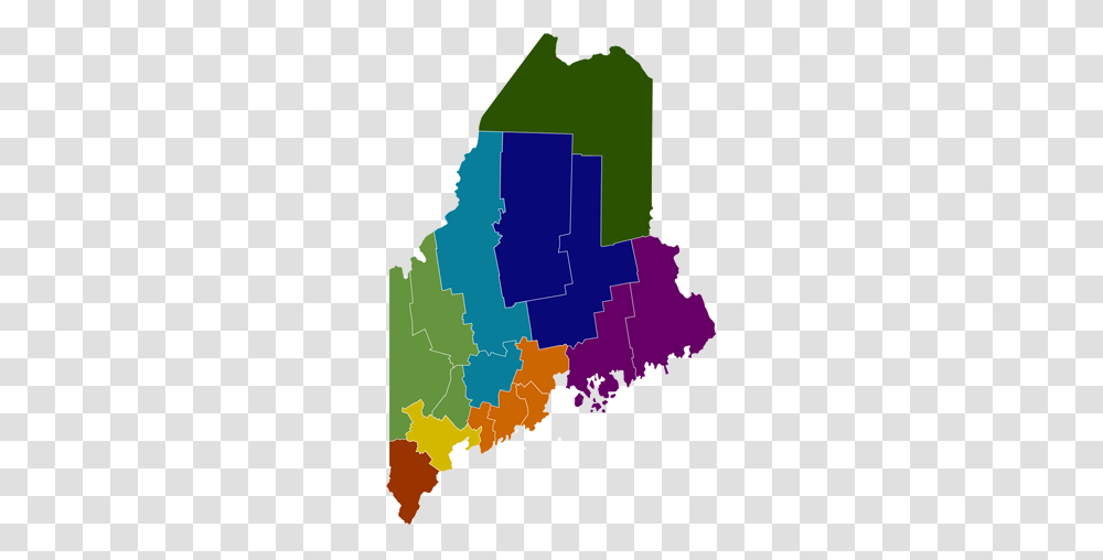 State Of Maine Judicial Branch Maine Courts, Map, Diagram, Plot, Atlas Transparent Png