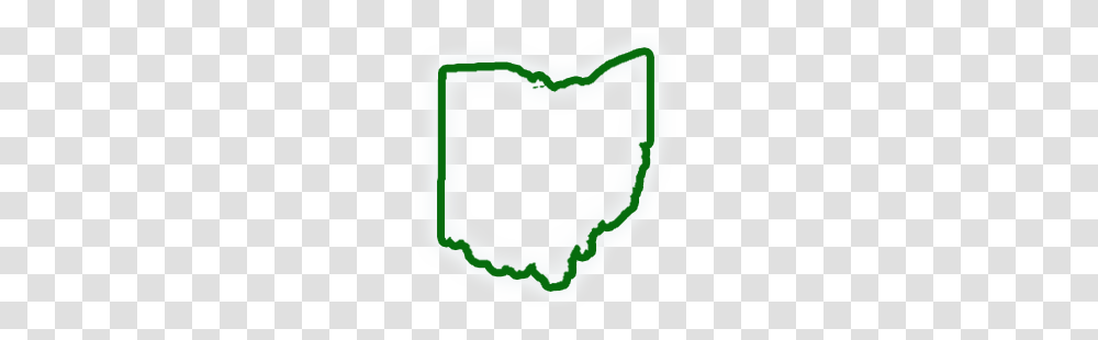 State Of Ohio Clipart, Green, Label Transparent Png
