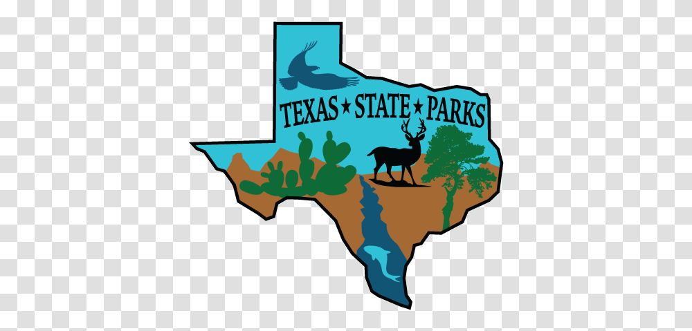 State Of Texas Clipart - Gclipartcom Texas State Parks Logo, Map, Diagram, Plot, Atlas Transparent Png