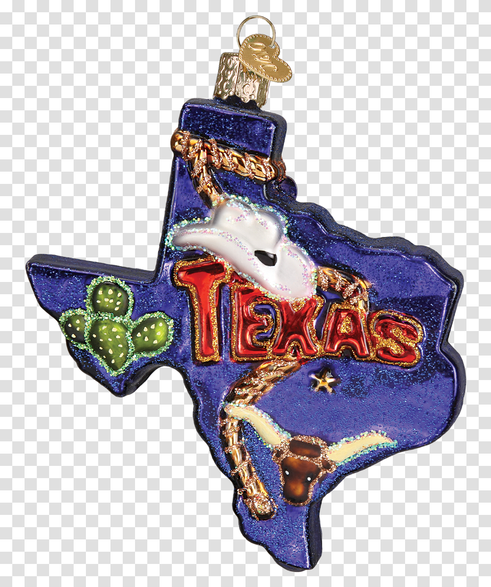 State Of Texas Landmarks Glass Ornament Cross, Symbol, Logo, Trademark, Star Symbol Transparent Png