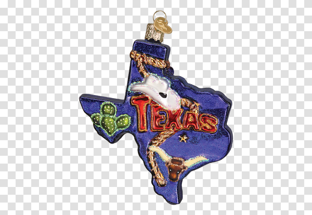 State Of Texas Landmarks Glass Ornament, Logo, Trademark, Cross Transparent Png